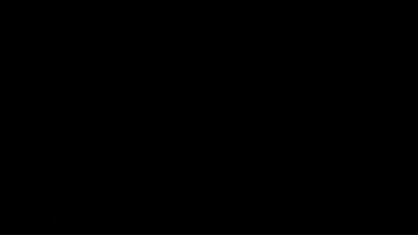 Demo of the UiPath Apps. User opens the app, clicks to capture button, camera opens, photo captured and uploaded.